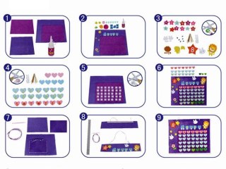 JOKOMISIADA Materiałowy Kalendarz Zestaw Kreatywny ZA1540