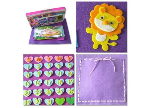 JOKOMISIADA Materiałowy Kalendarz Zestaw Kreatywny ZA1540