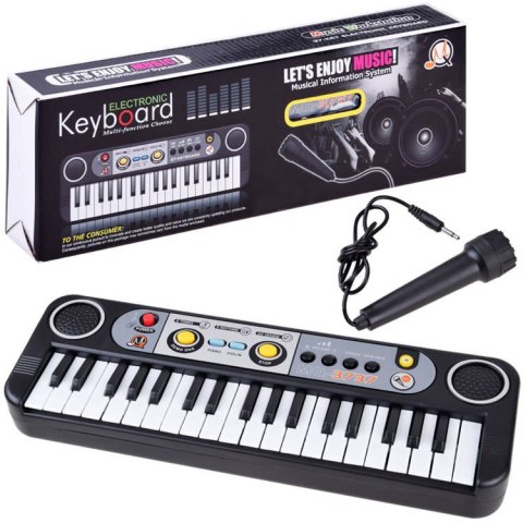 JOKOMISIADA Organy Keyboard 37 klawiszy + mikrofon IN0056