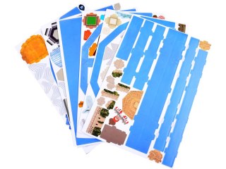 JOKOMISIADA Puzzle 3D Przestrzenne Ziemia mapa świata sławne budowle ZA1581