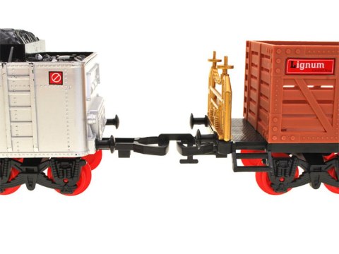 JOKOMISIADA Zestaw Duża elektryczna kolejka zdalnie sterowana POCIĄG NA PILOTA RC0346