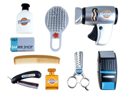 JOKOMISIADA Zestaw fryzjerski Elegancki fryzjer BARBER + akcesoria ZA2101