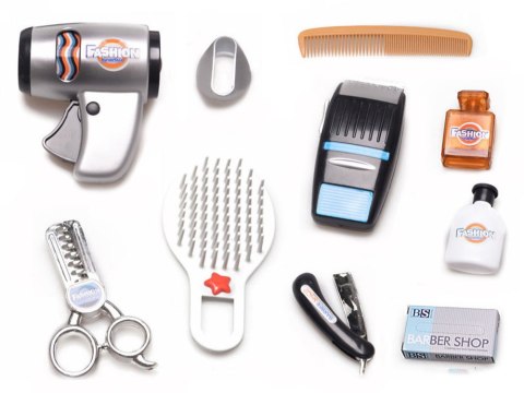 JOKOMISIADA Zestaw fryzjerski Elegancki fryzjer BARBER + akcesoria ZA2101