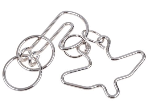 JOKOMISIADA Zestaw łamigłówek metalowych puzzle układanka logiczna ZA1132
