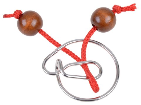 JOKOMISIADA Zestaw łamigłówek metalowych puzzle układanka logiczna ZA1132