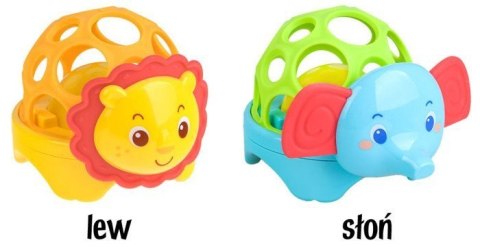 JOKOMISIADA Zwierzątko SAFARI GRYZAK grzechotka zabawa ZA2035