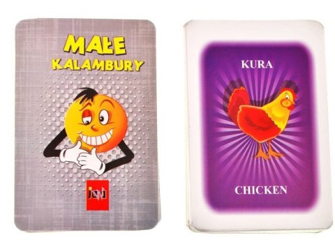 Jawa Jawa Gra towarzyska MAŁE KALAMBURY - 110 haseł polsko-angielskich GR0245