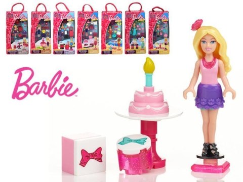 Mega Blocks Mega Bloks BARBIE LALKA pasująca do klocków ZA1891