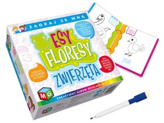 Multigra Multigra Album edukacyjny Esy floresy - zestaw ćwiczeń grafomotorycznych KS0012