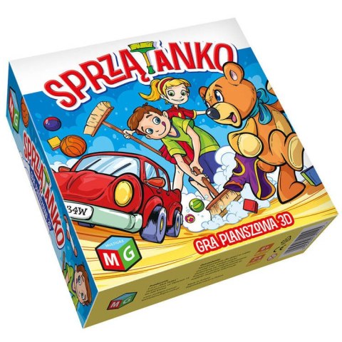 Multigra Multigra Sprzątanko gra planszowa 3D GR0294