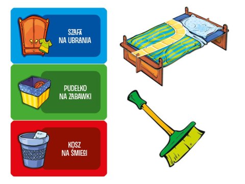 Multigra Multigra Sprzątanko gra planszowa 3D GR0294