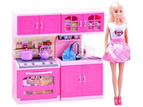 Anlily Anlily Lalka meble Kuchnia światło dźwięk ZA2462