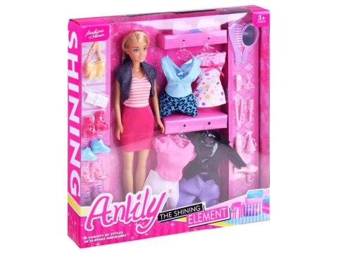 Anlily Anlily Lalka z ubraniami stroje buty akcesoria ZA2457