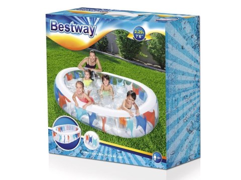 Bestway Bestway Basen dmuchany elipsa 229cm x 152cm 54066