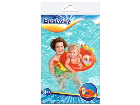 Bestway Bestway dmuchane koło do pływania papuga 36128