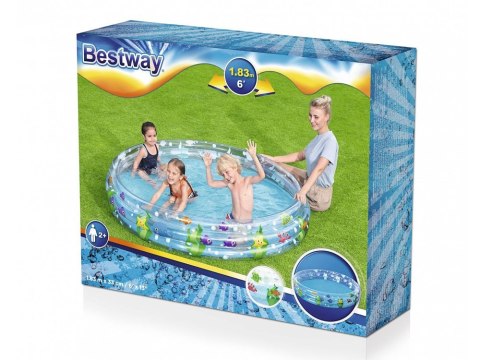Bestway Bestway dmuchany basen dla dzieci 183x33cm 51005