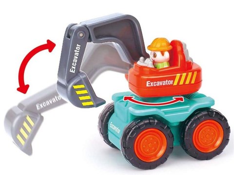 Hola Autko budowlane Spychacz Dźwig Wywrotka ZA2343