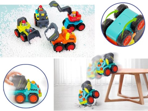 Hola Autko budowlane Spychacz Dźwig Wywrotka ZA2343