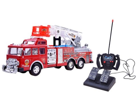 JOKOMISIADA Auto Straż pożarna na pilota sygnał światło RC0451