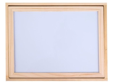 JOKOMISIADA Drewniana TABLICA magnetyczno kredowa + akc TA0072