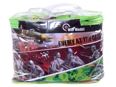 JOKOMISIADA Duży zestaw Wojsko żołnierzyki czołgi broń ZA2672