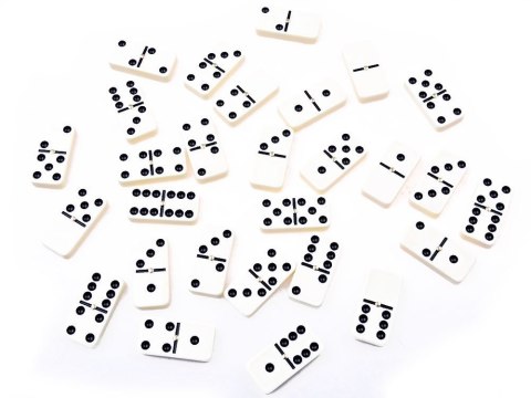 JOKOMISIADA Gra logiczna DOMINO w eleganckie pudełko GR0335