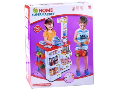 JOKOMISIADA Kasa fiskalna SUPERMARKET koszyk Sklep ze skanerem ZA2681