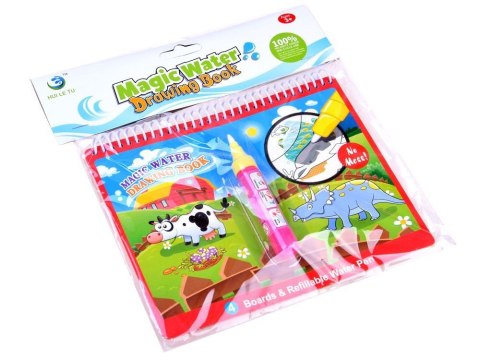 JOKOMISIADA Kolorowanka wodna z pisakiem zwierzęta ZA2996