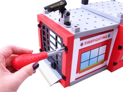 JOKOMISIADA Konstrukcyjne klocki STRAŻ POLICJA 59 ele. ZA2443