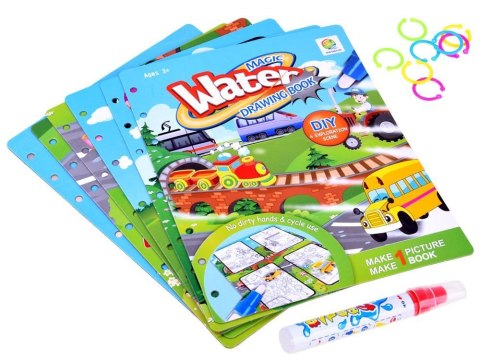 JOKOMISIADA Kreatywna wodna malowanka książka obrazek ZA2957