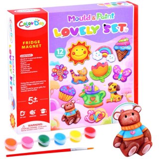 JOKOMISIADA Kreatywny zestaw Zrób to sam kolorowe magnesy ZA2878