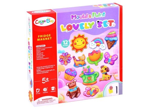 JOKOMISIADA Kreatywny zestaw Zrób to sam kolorowe magnesy ZA2878