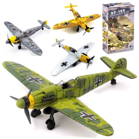 JOKOMISIADA Plastikowy Samolot BF-109 do składania 1:48 ZA2589