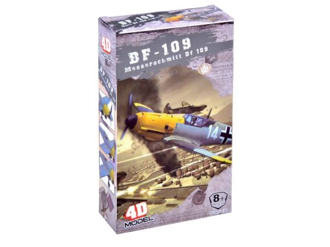 JOKOMISIADA Plastikowy Samolot BF-109 do składania 1:48 ZA2589