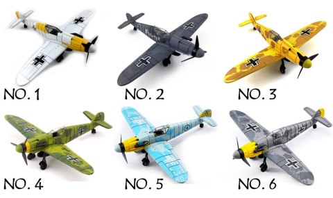 JOKOMISIADA Plastikowy Samolot BF-109 do składania 1:48 ZA2589