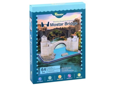 JOKOMISIADA Puzzle 3D Stary Most Mostar 64 ele. ZA2900