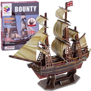 JOKOMISIADA Puzzle 3D statek Bounty okręt morski 125 el ZA2599