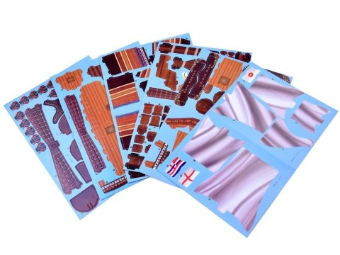 JOKOMISIADA Puzzle 3D statek Golden Hind okręt 108 ele. puzzle przestrzenne ZA2600