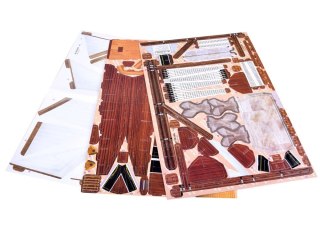 JOKOMISIADA Puzzle 3D statek żaglowiec BLUENOSE 80 ele ZA2906