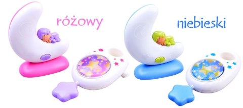 JOKOMISIADA Zestaw Mobilna Pozytywka 2w1 z Bluetooth - Lampka nocna do łóżeczka ZA2645