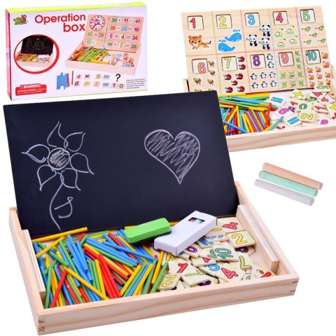 JOKOMISIADA Zestaw edukacyjny TABLICA nauka matematyki ZA2514