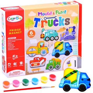 JOKOMISIADA Zestaw zrób sam MAGNESY pojazdy budowlane ZA2871