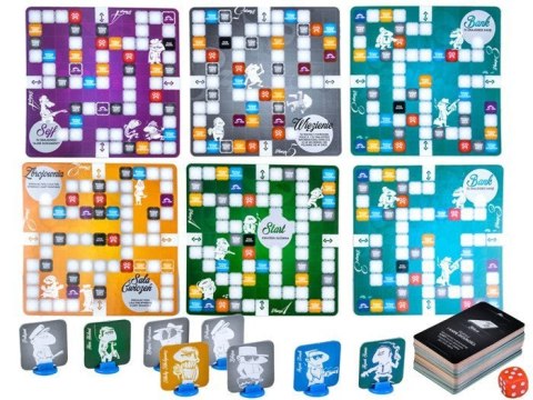 Jawa Jawa Gra strategiczna SZPIEDZY tajemnicza gra planszowa GR0300