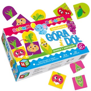 Multigra Multigra Gra układanka Góra i Dół owoce i warzywa GR0311