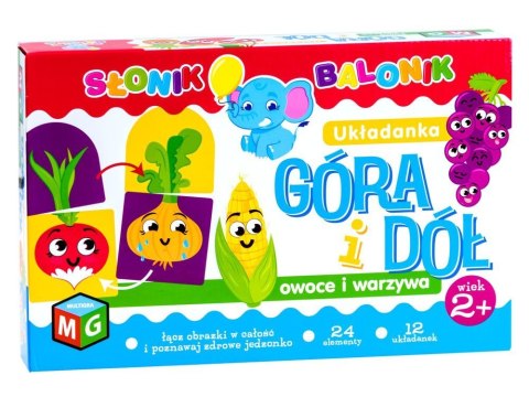 Multigra Multigra Gra układanka Góra i Dół owoce i warzywa GR0311