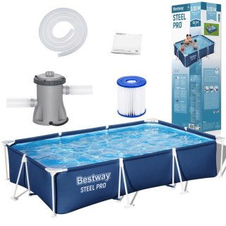 Bestway Bestway Basen STELAŻOWY 300x201x66cm 8w1 56411