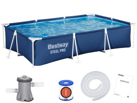Bestway Bestway Basen STELAŻOWY 300x201x66cm 8w1 56411