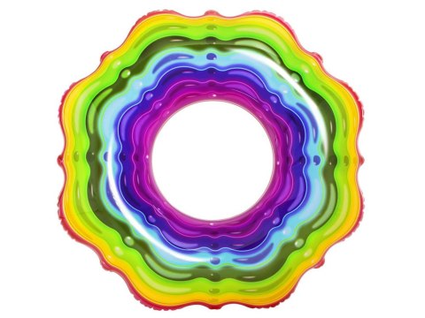 Bestway Bestway Dmuchane koło do pływania 115 cm KOLOROWA GALARETKA 36163