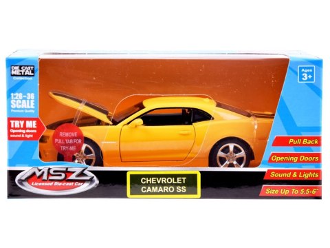 JOKOMISIADA Auto metalowe model Chevrolet Camaro SS 1:32 światło dźwięk ZA3146