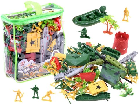 JOKOMISIADA Duży zestaw żołnierzyki figurka żołnierz wojsko czołg helikopter ZA3287